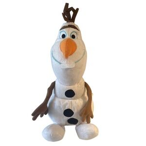 Disney Frozen Olaf Plush Stuffed Snowman‎ Toy From 2014 14"